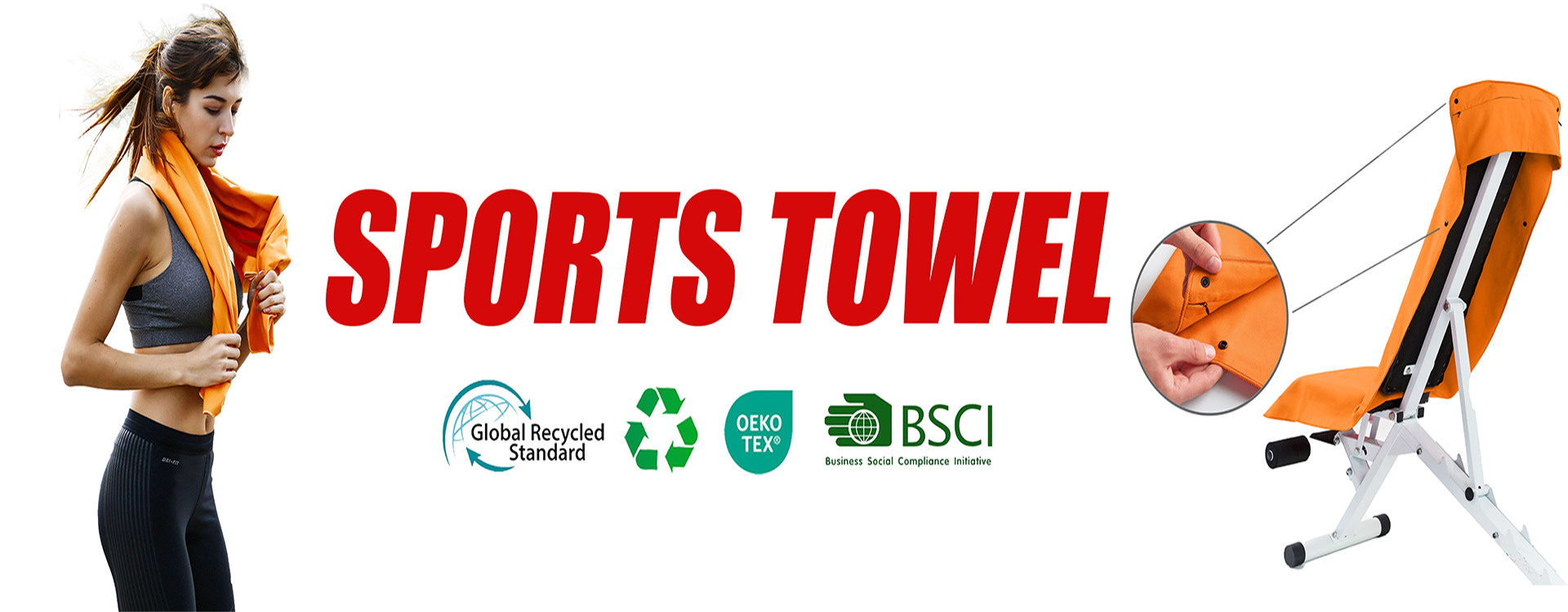 chất lượng Khăn thể thao sợi nhỏ nhà máy