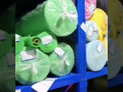 video vải màu khác nhau