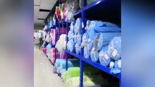 video vải màu khác nhau