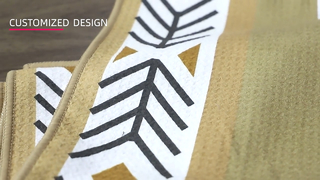 Khăn tắm biển bằng chứng cát In kỹ thuật số tùy chỉnh